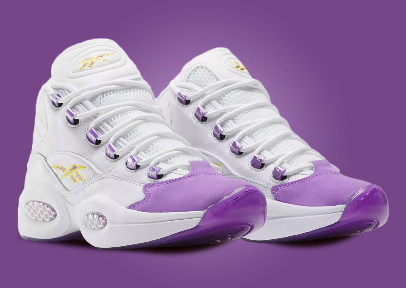 Reebok Question Mid Grape Angle