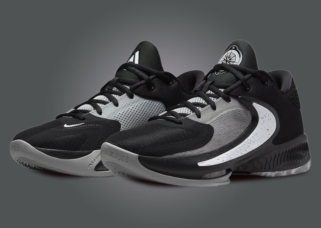 The Nike Zoom Freak 4 Black Light Smoke Grey Makes An Understated 