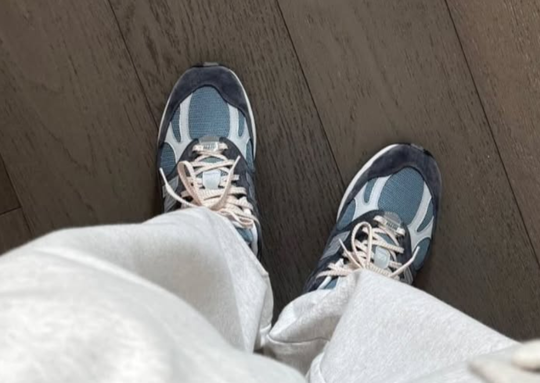 The Kith x New Balance 991v2 Made in UK Steel Blue Releases March 2025