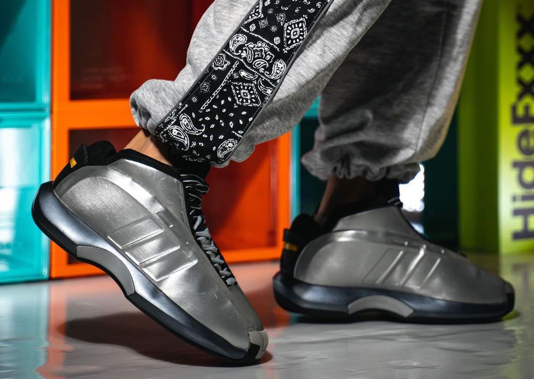 The adidas Crazy 1 Metallic Silver Returns In 2022