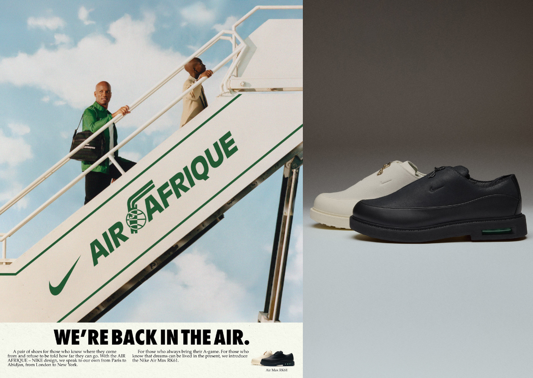 Air Afrique Nike Air Max RK61 ナイキ 25cm Nike x Air Afrique's Air Max RK61 Taps Into Diasporic Heritage
