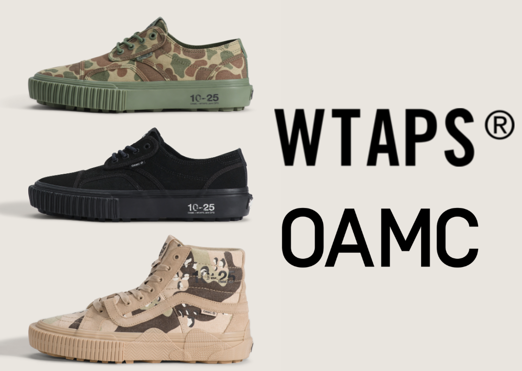 The OAMC x WTAPS x Vans Collection Goes Full Camo Mode
