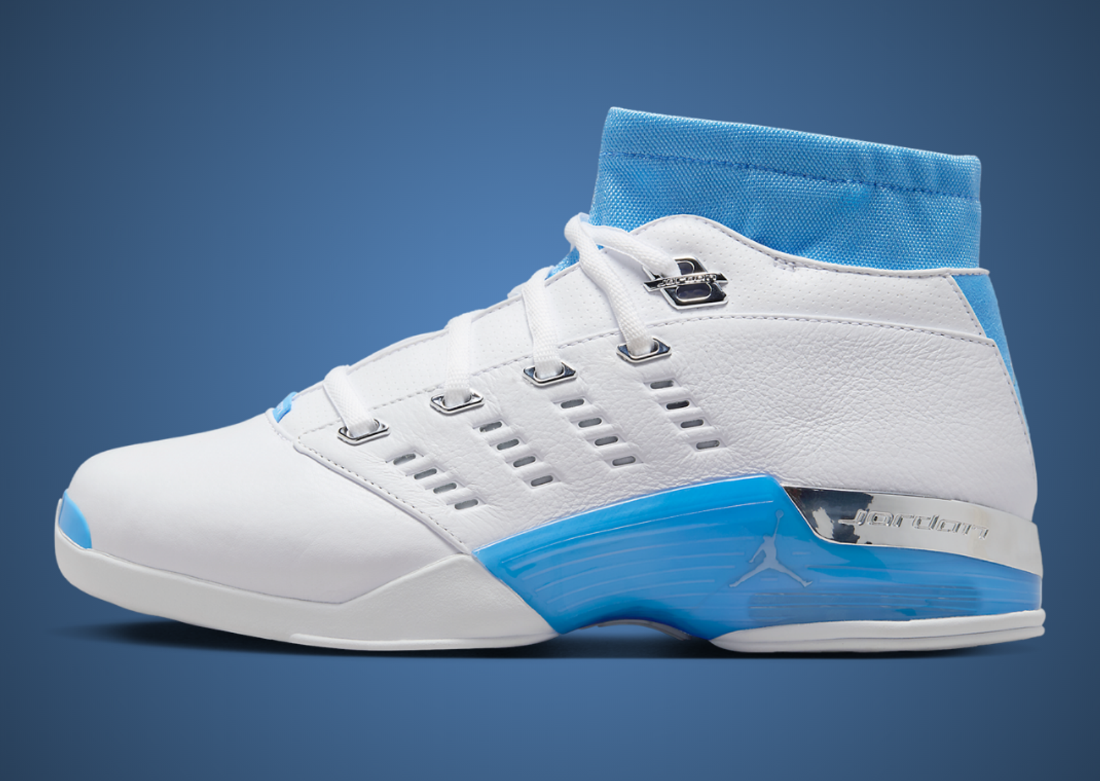 Air Jordan 17 Retro Low SP University Blue Lateral