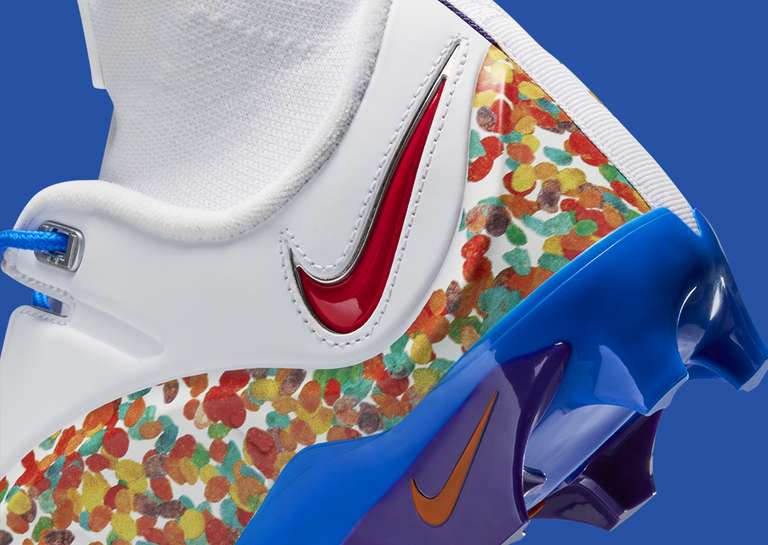Nike LeBron 4 Menace Fruity Pebbles Heel Detail