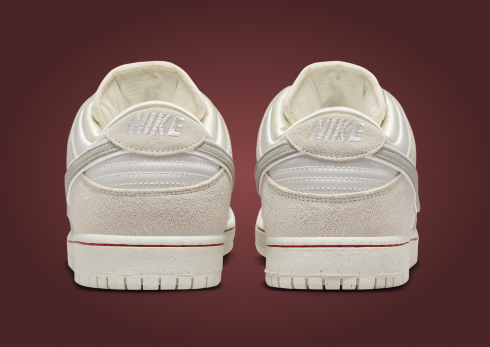 Nike SB Dunk Low Valentine's Day City of Love Light Bone Heel