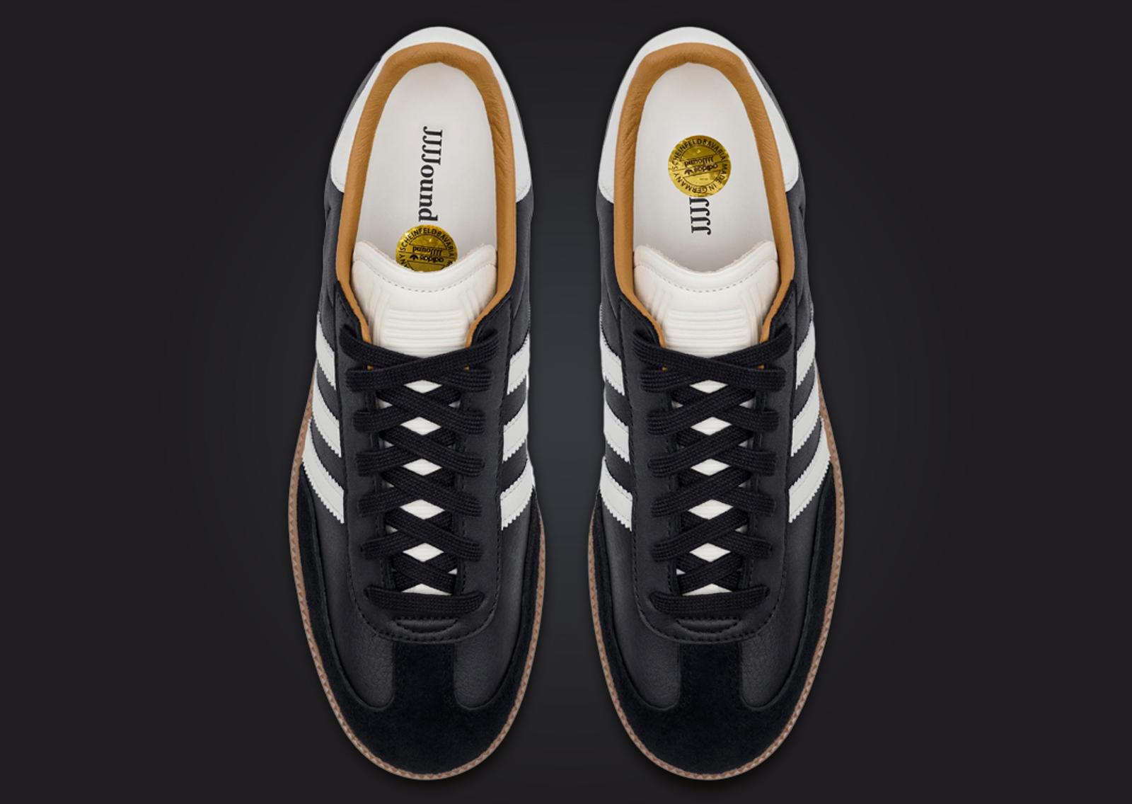 JJJJound x adidas Samba OG Made in Germany Core Black Off White Top