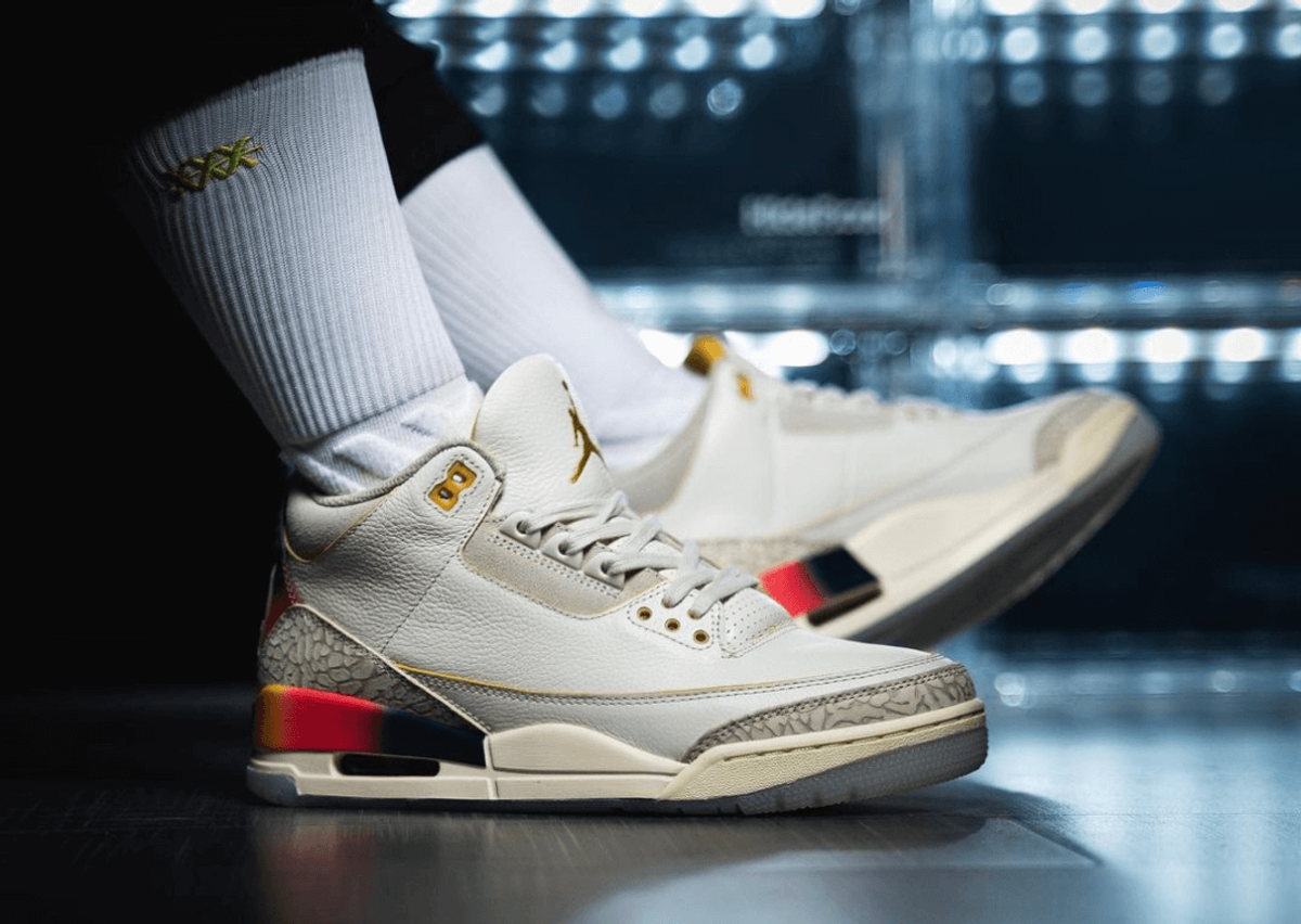 The J. Balvin x Air Jordan 3 Medellín Sunset Arrives September