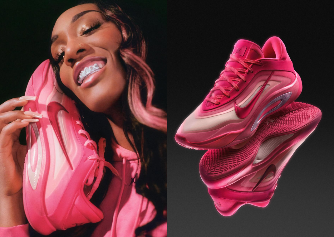 Nike A’ja Wilson A’One Pink A’ura Nike A'ja Wilson A'One Pink A'ura (Women's) - FZ8605-601