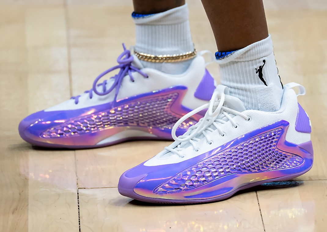 Anthony Edwards' adidas AE 1 Appears in a Purple Colorway for