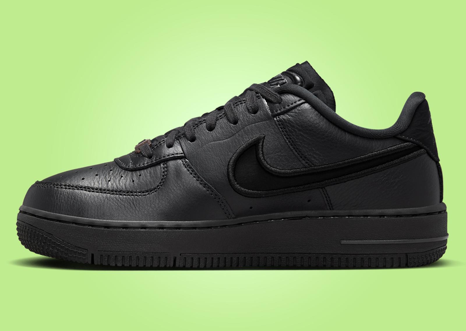 Nike Air Force 1 Low Dance Off Noir (W) Medial Right