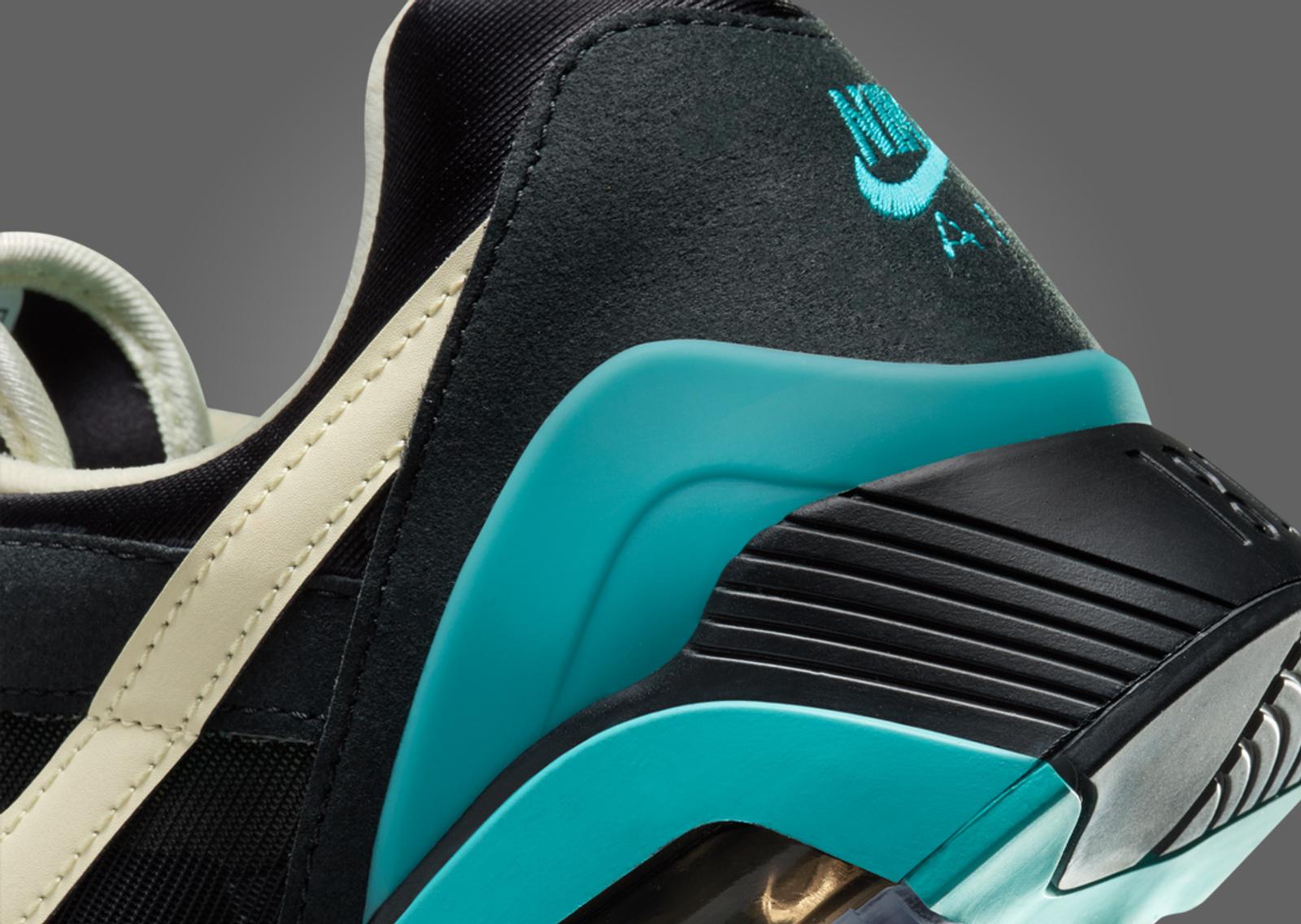 Nike Air 180 Black Dusty Cactus Detail