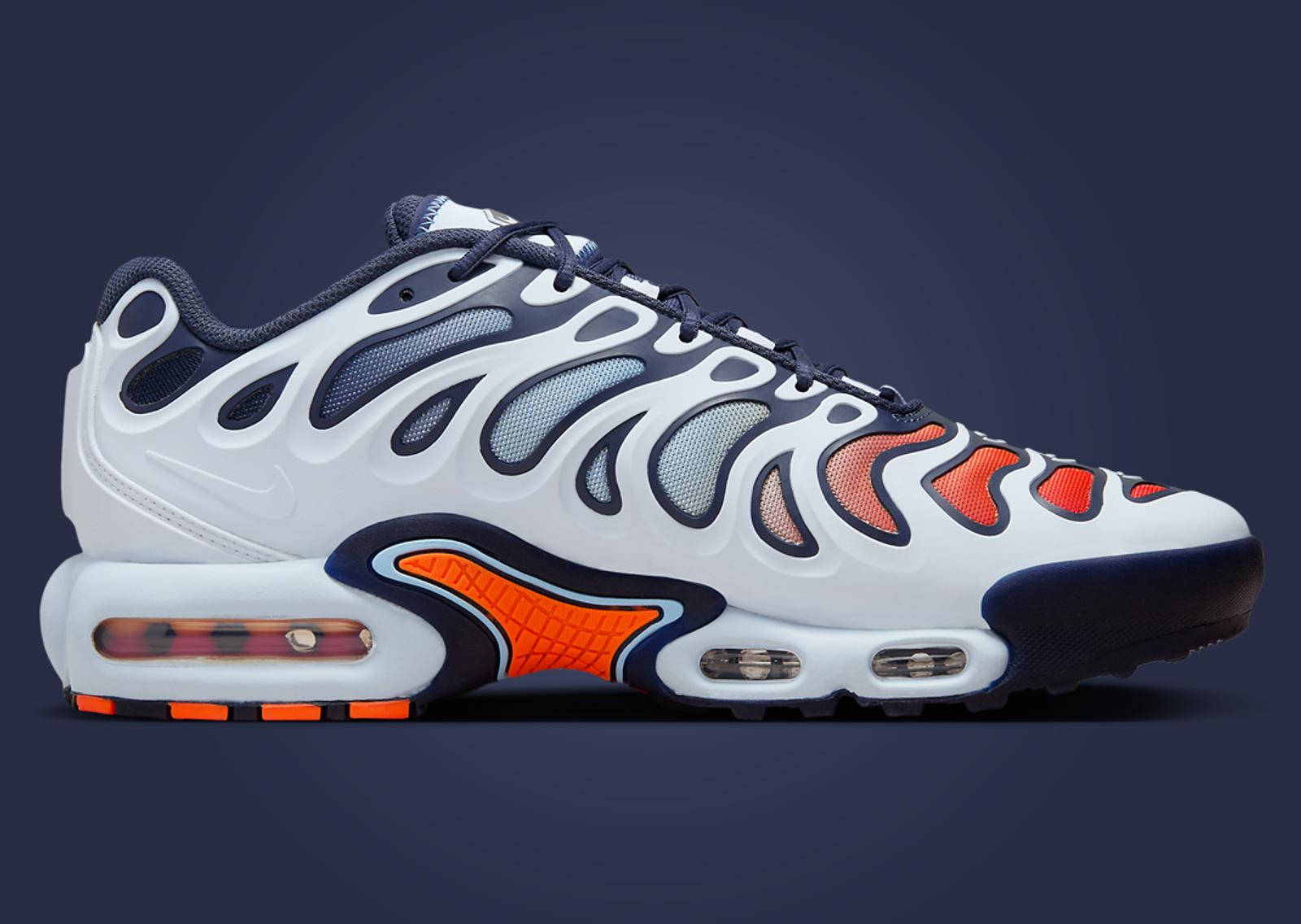 Nike Air Max Plus Drift Football Grey Thunder Blue Medial