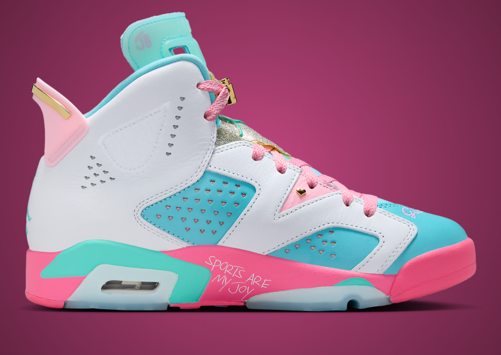 Jillian Beagley x Air Jordan 6 Retro DB Medial