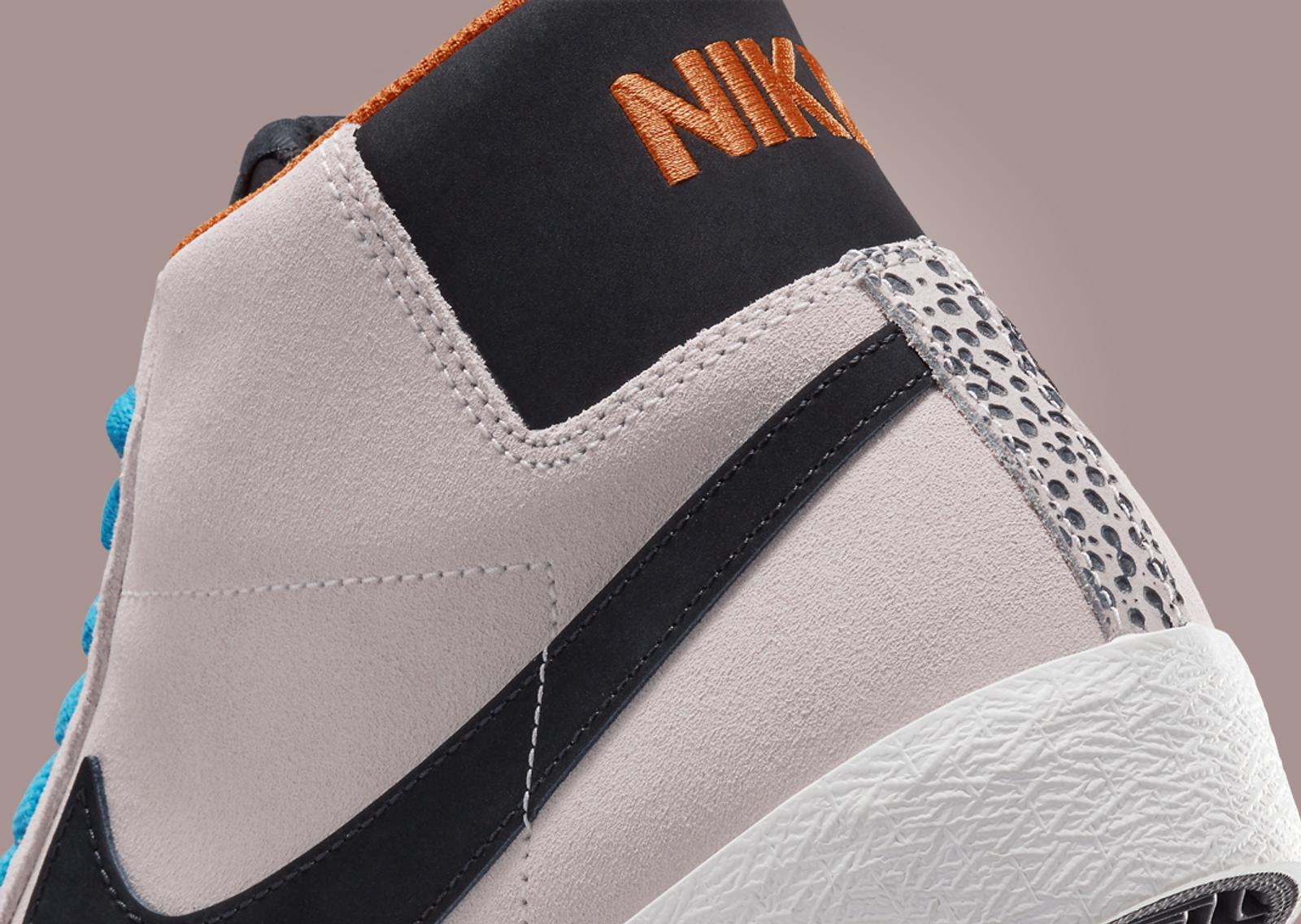 Nike SB Zoom Blazer Mid Olympic Heel Detail