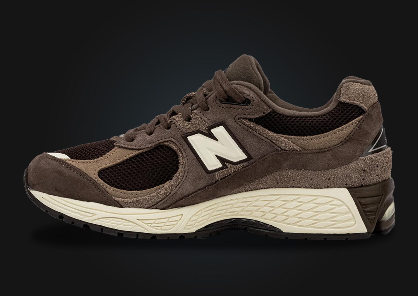 Shoe Palace x New Balance 2002R Volcanic Rock Brown Medial