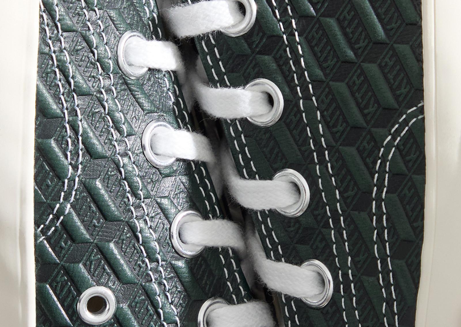 Kith Classics x Converse Chuck Taylor All Star 70 Ox Green Scarab Detail