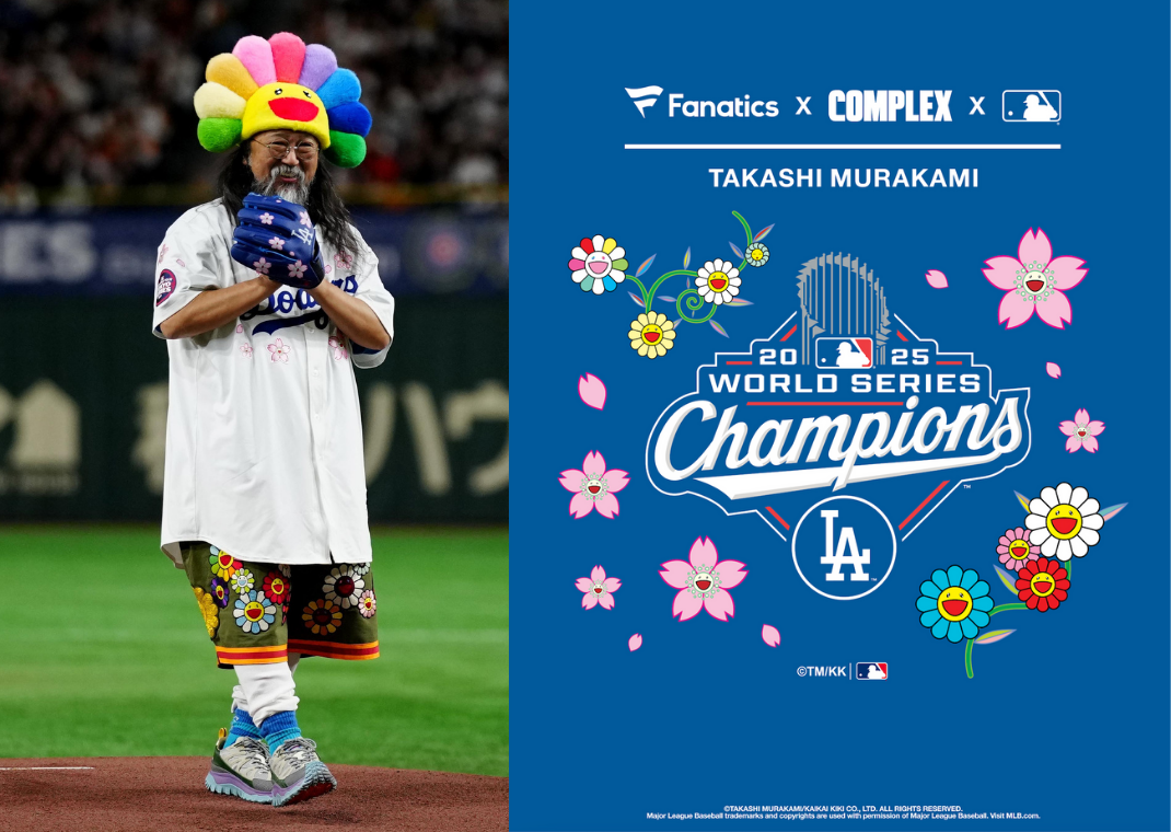 Takashi Murakami Teams Up with Fanatics for LA Dodgers World