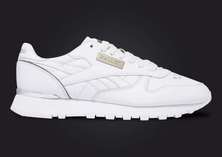 Mallet London x Reebok Classic Leather White Lateral