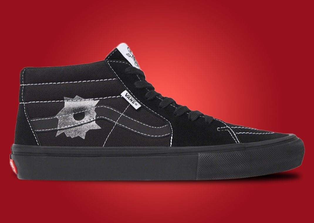Nate Lowman × Supreme × Vans red 26.5 Supreme Vans Nate Lowman Skate Grosso Mid (SS22)