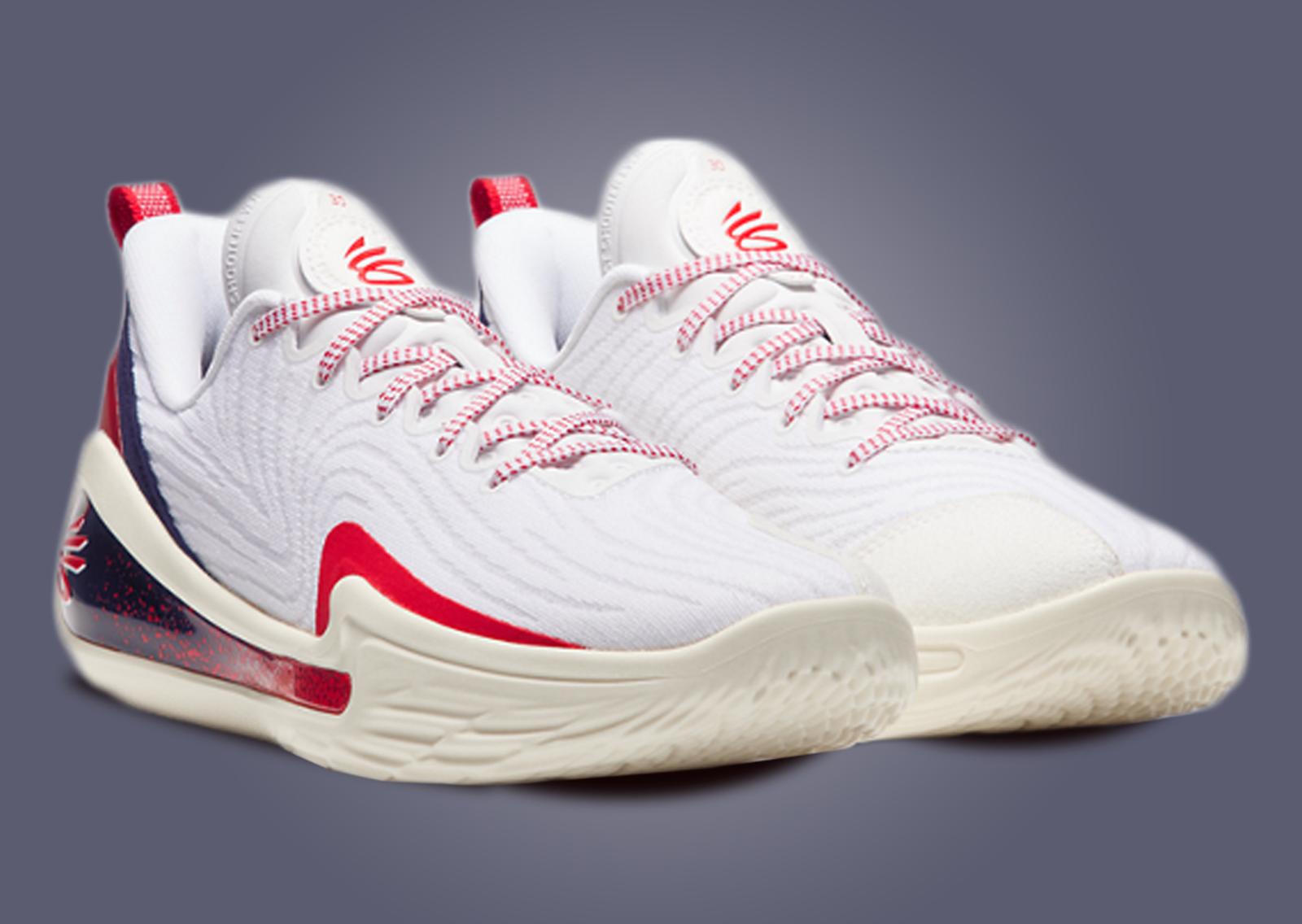 Under Armour Curry 12 Podium White Angle