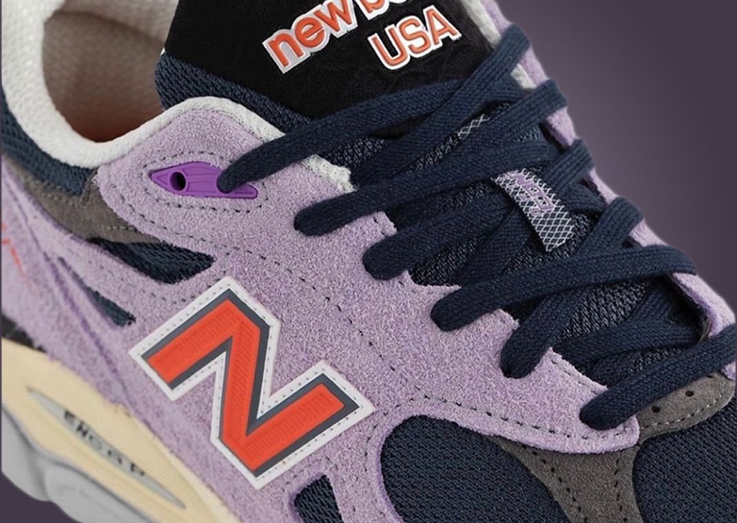 Raw Amethyst Dresses This New Balance 990v3 Made in USA by Teddy