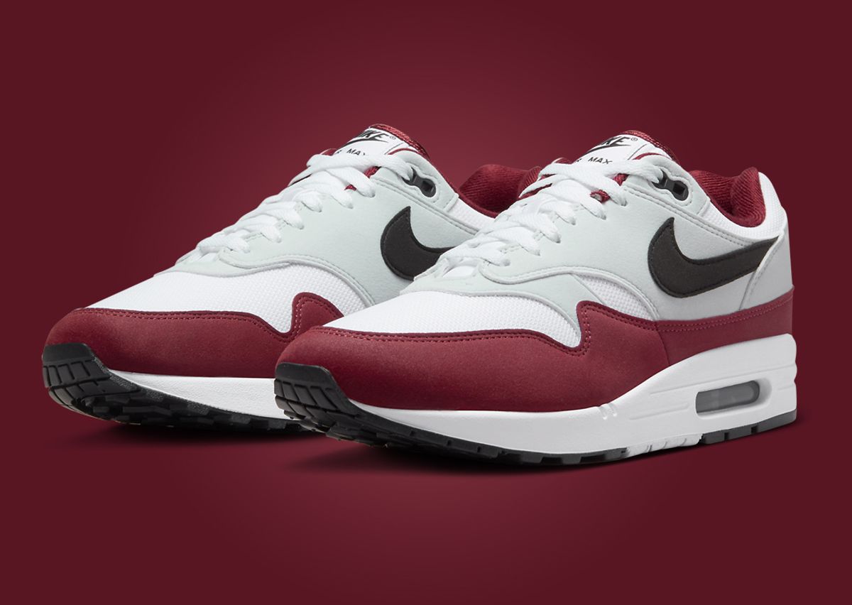 Dark red nikes Clearance
