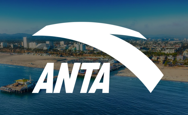 ANTA logo in front of Santa Monica