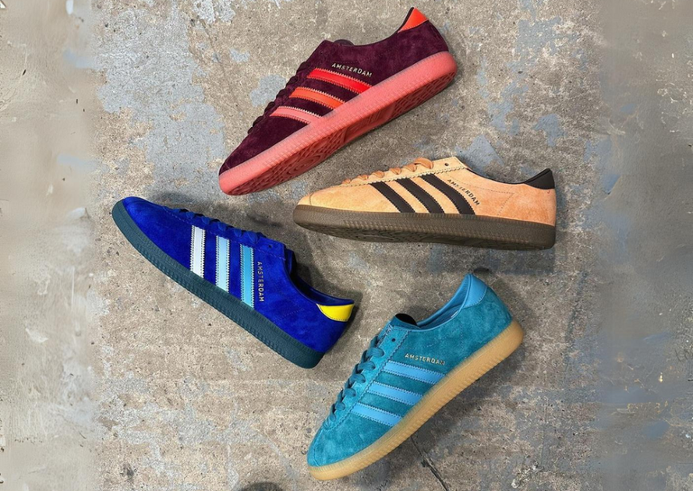 The size? Exclusive adidas Amsterdam Anthology Pack Releases in 2024