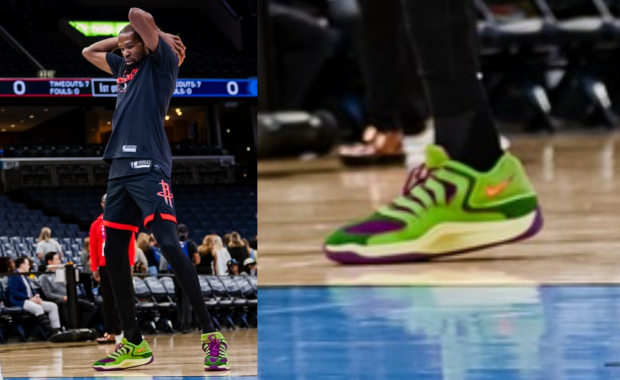 Nike KD 18 Skunk Dunk PE