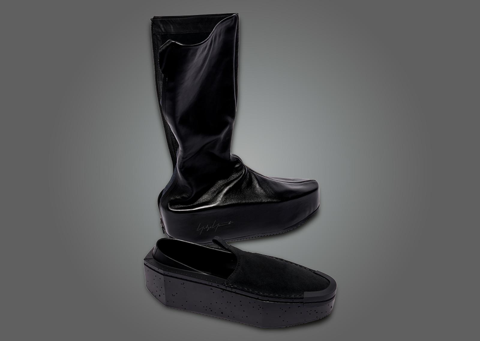 adidas Y-3 Kyasu Overboot High Black Angle