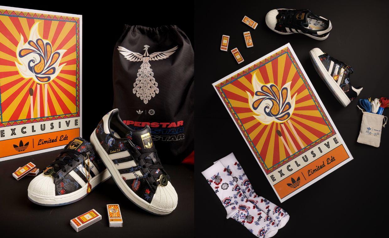 Limited Edt. x adidas Superstar Made in India