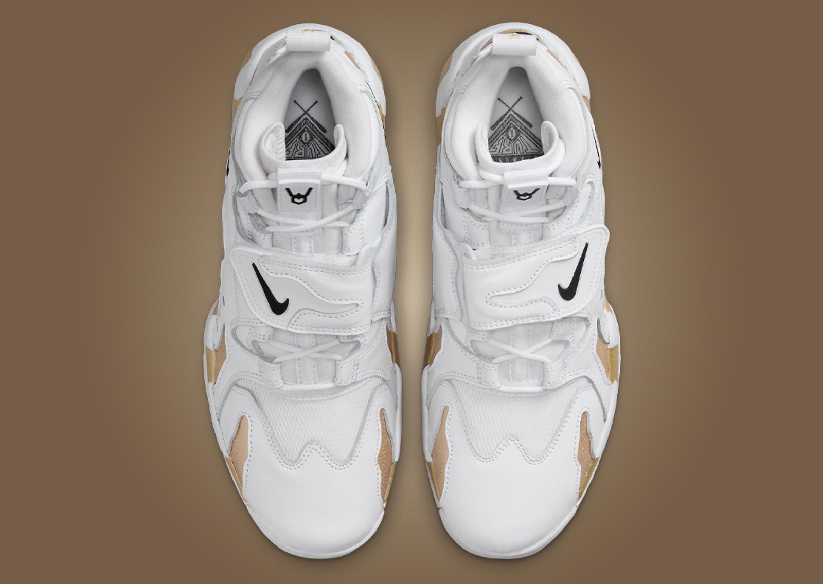 Nike Air DT Max '96 White Vegas Gold Top