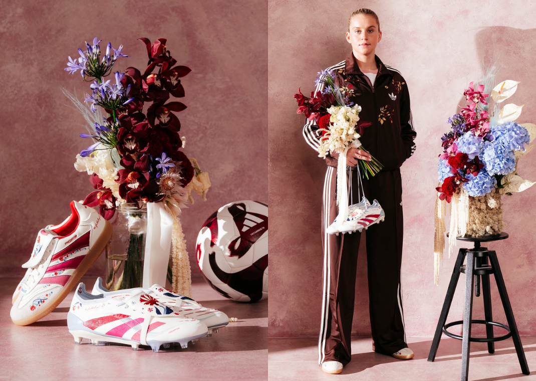 Football Gal Floral: adidas Taps Embroidery Artist Dianna Al
