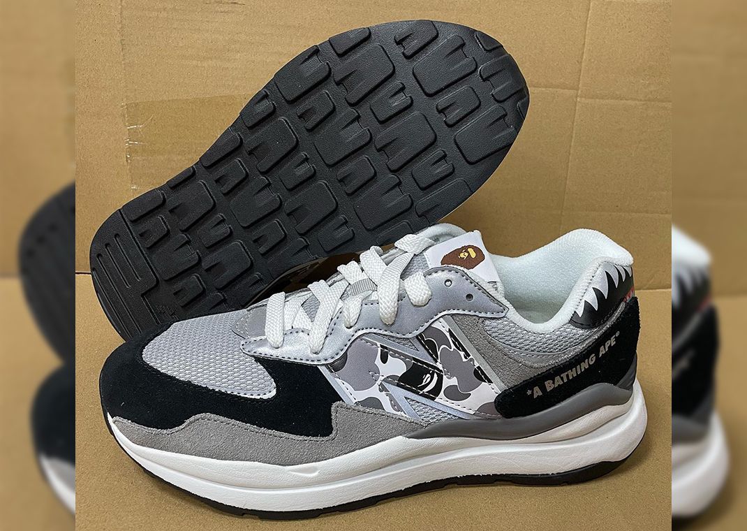 BAPE Puts Their Touch On Two New Balance 57/40