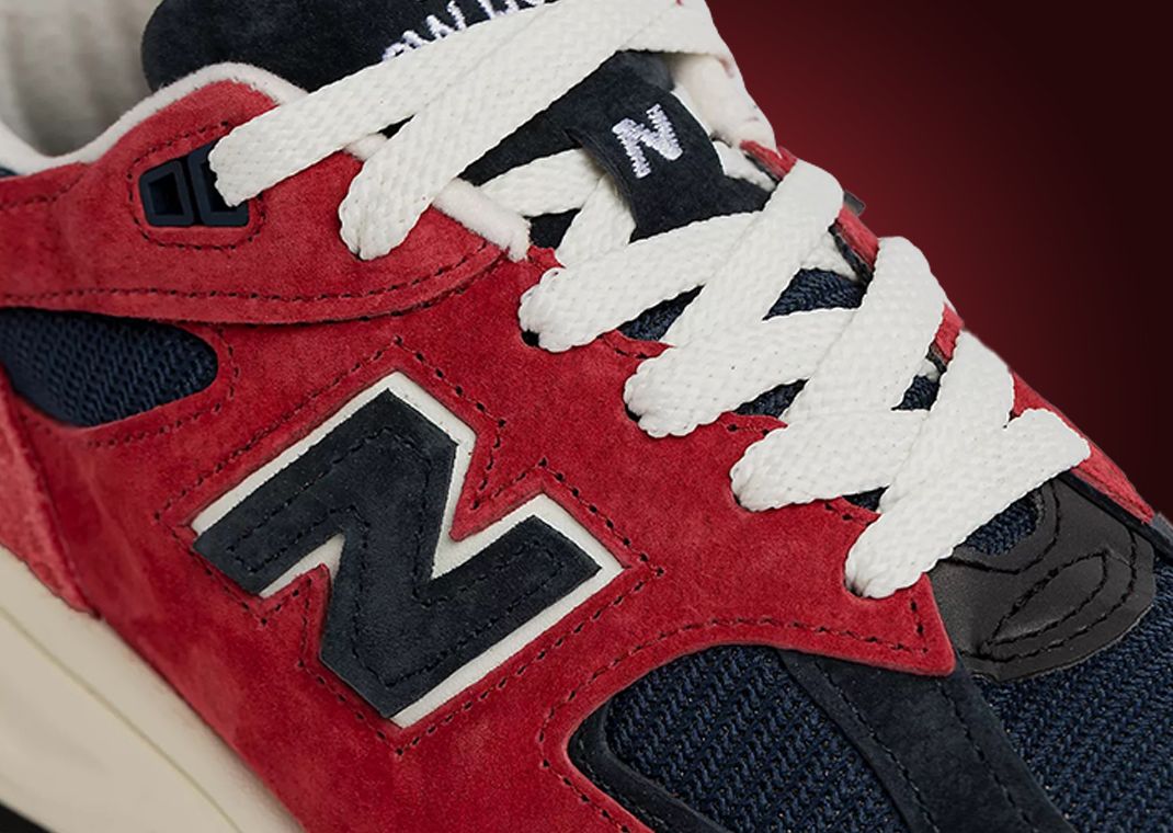 This New Balance 990v2 Made In USA By Teddy Santis Comes In A Red