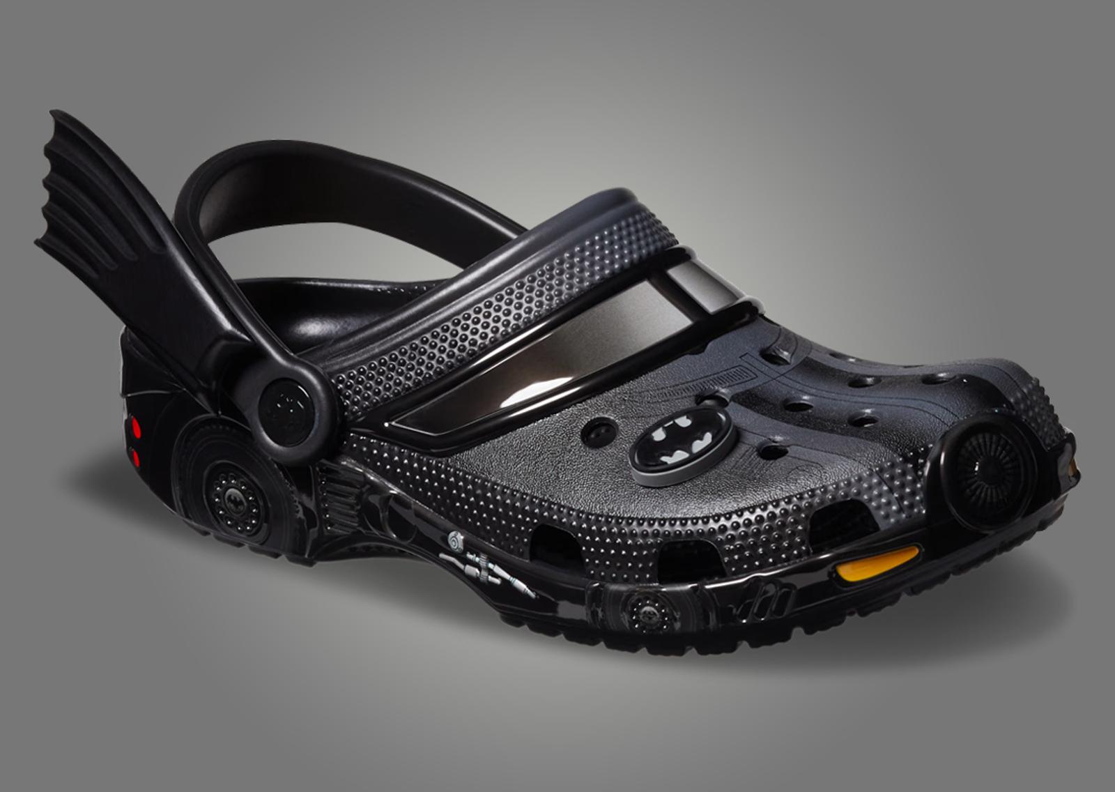 Batman x Crocs Classic Clog Batmobile Angle