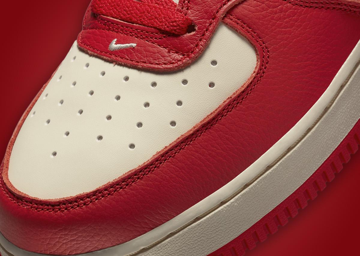 ▷ Bear Vuitton X Nike AF1 white/Red by Ske, 2023, Design