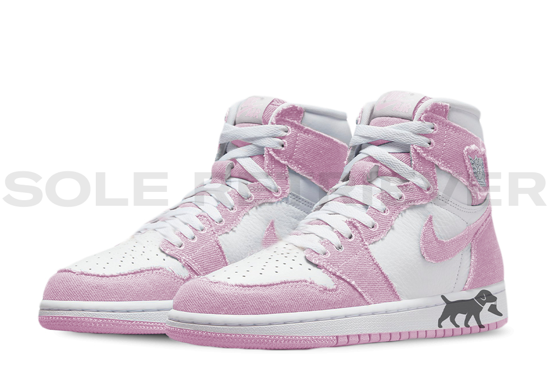 Official Look At The Air Jordan 1 Retro High OG Washed Pink