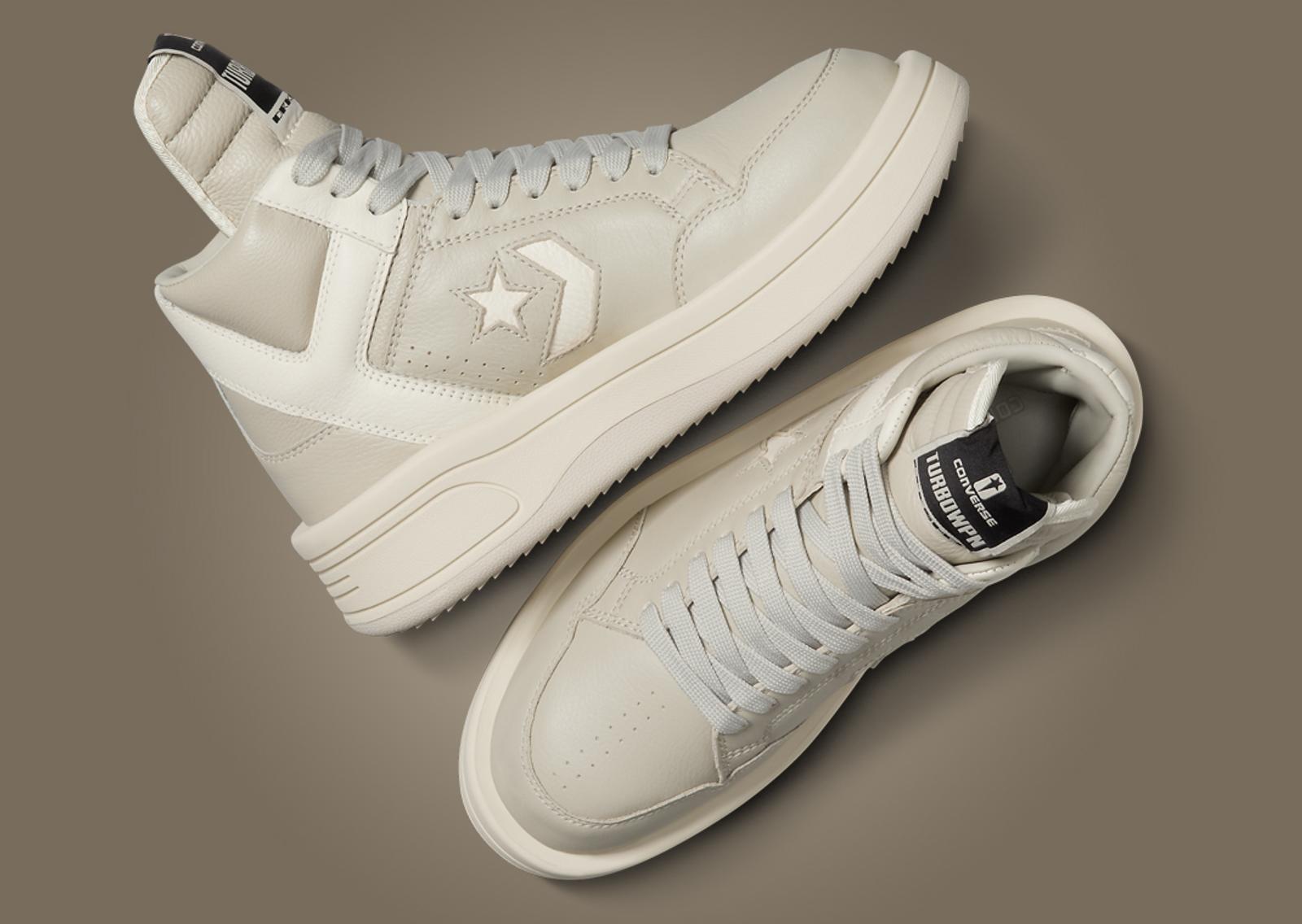 Rick Owens x Converse DRKSHDW TURBOWPN Pelican Lateral