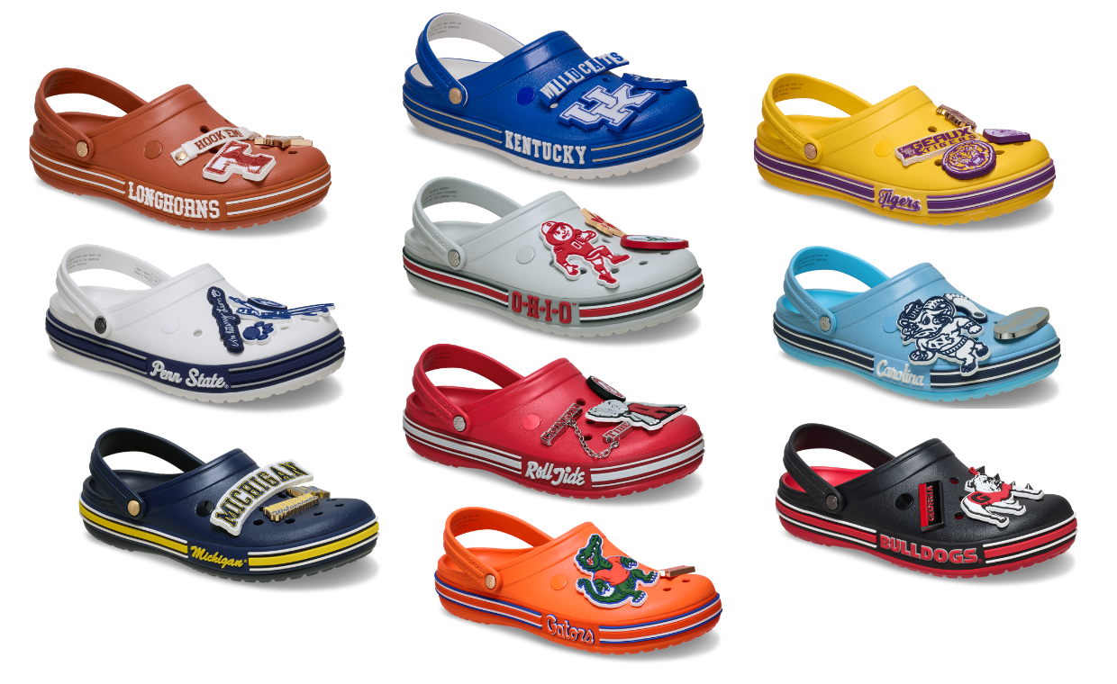 NCAA X Crocs Classic CrocBand Collection