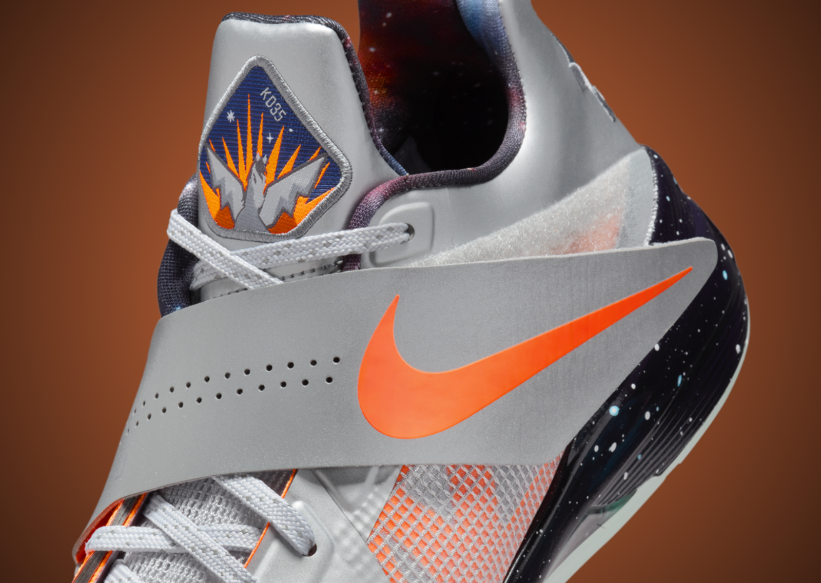 Nike KD 4 Galaxy Midfoot Detail