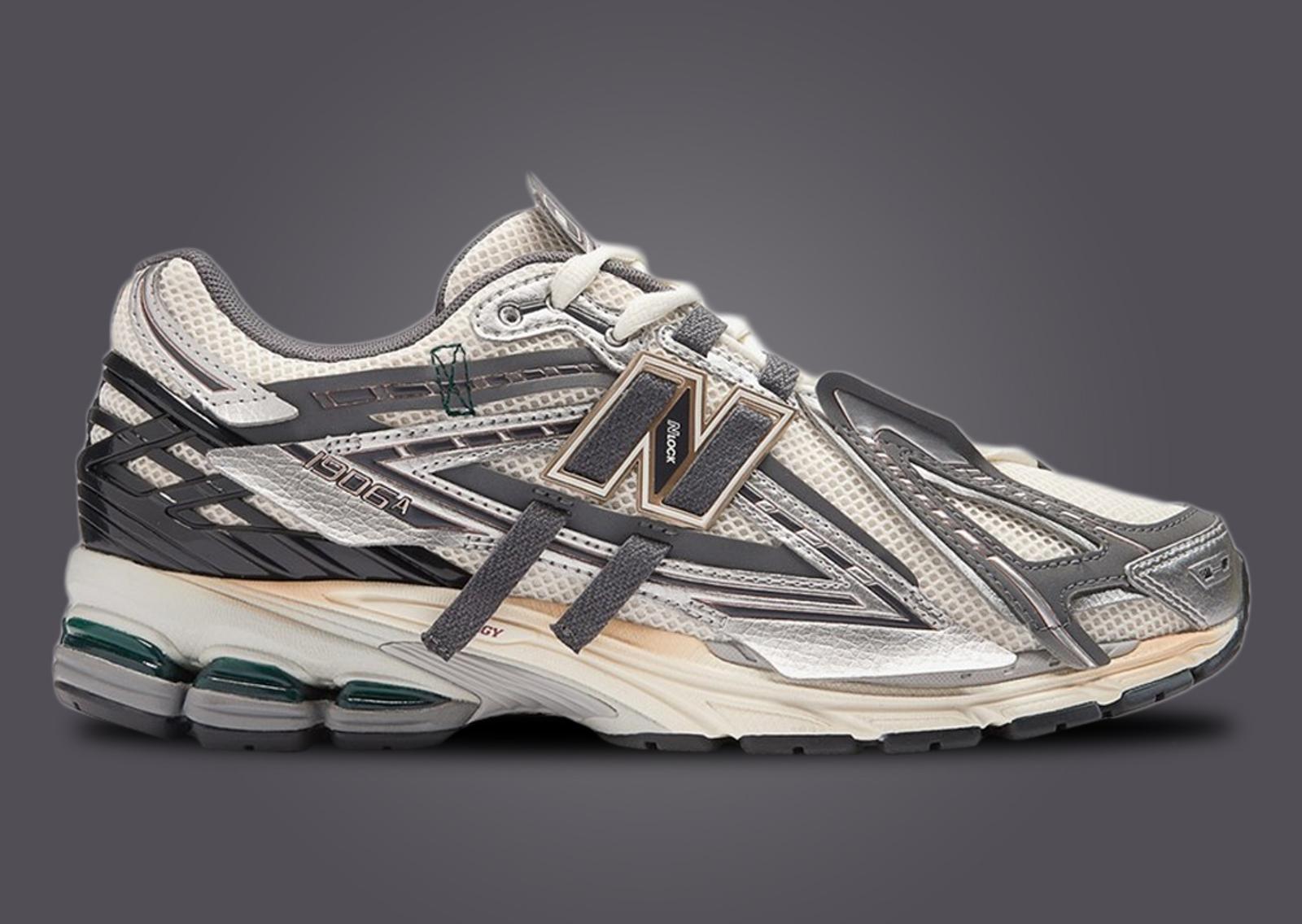 New Balance 1906A Sea Salt Metallic Silver Lateral