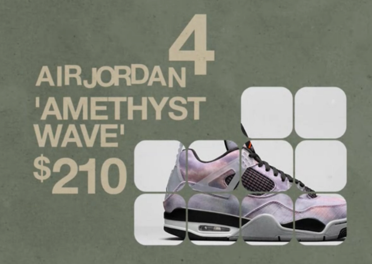 Air Jordan 4 Retro "Amethyst Wave"