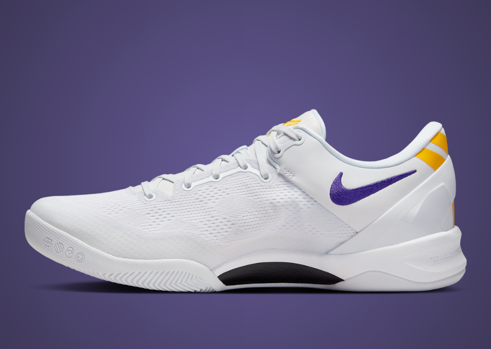 Nike Kobe 8 Protro TB Lakers Home Medial