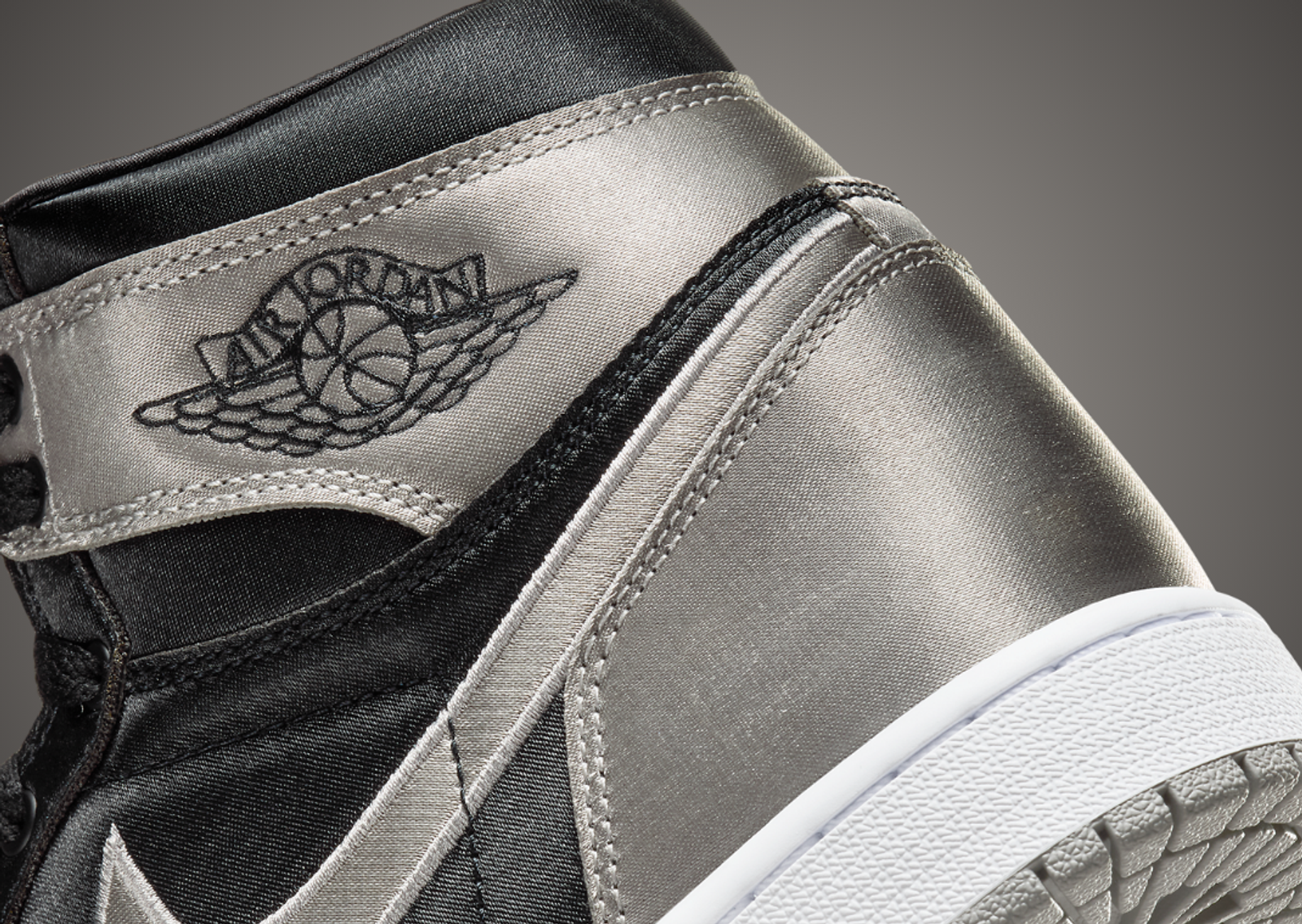 Air Jordan 1 Retro High OG Satin Shadow (W) Heel Detail