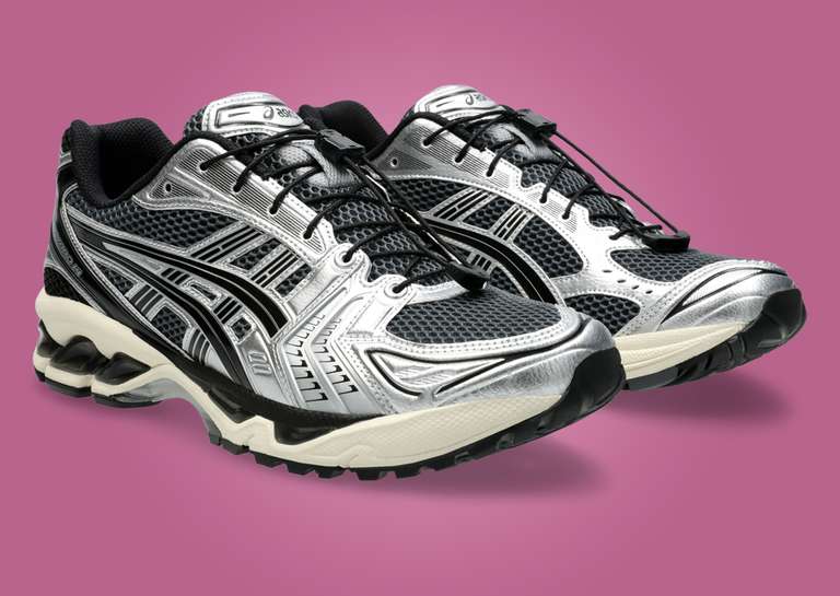 Asics Unlimited Gel-Kayano 14 Carrier Grey Black Angle