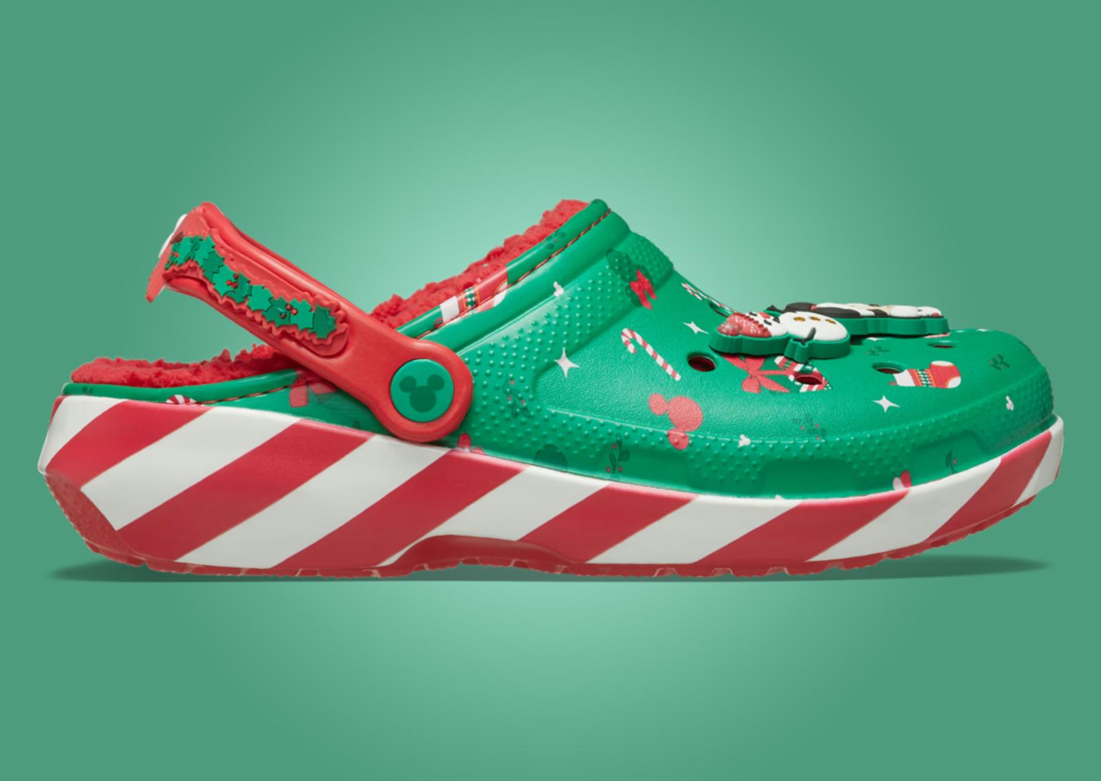 Disney x Crocs Lined Clog Mickey Holiday Lateral