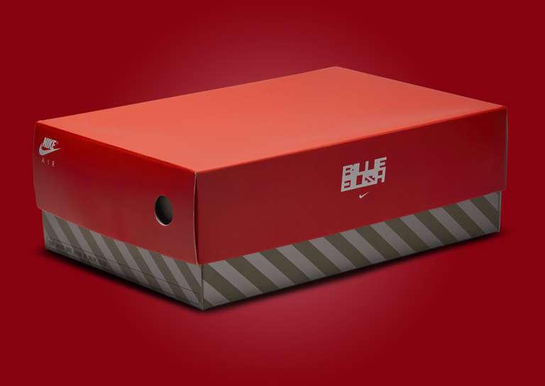 Billie Eilish x Nike Air Alpha Force 88 Triple Red Packaging