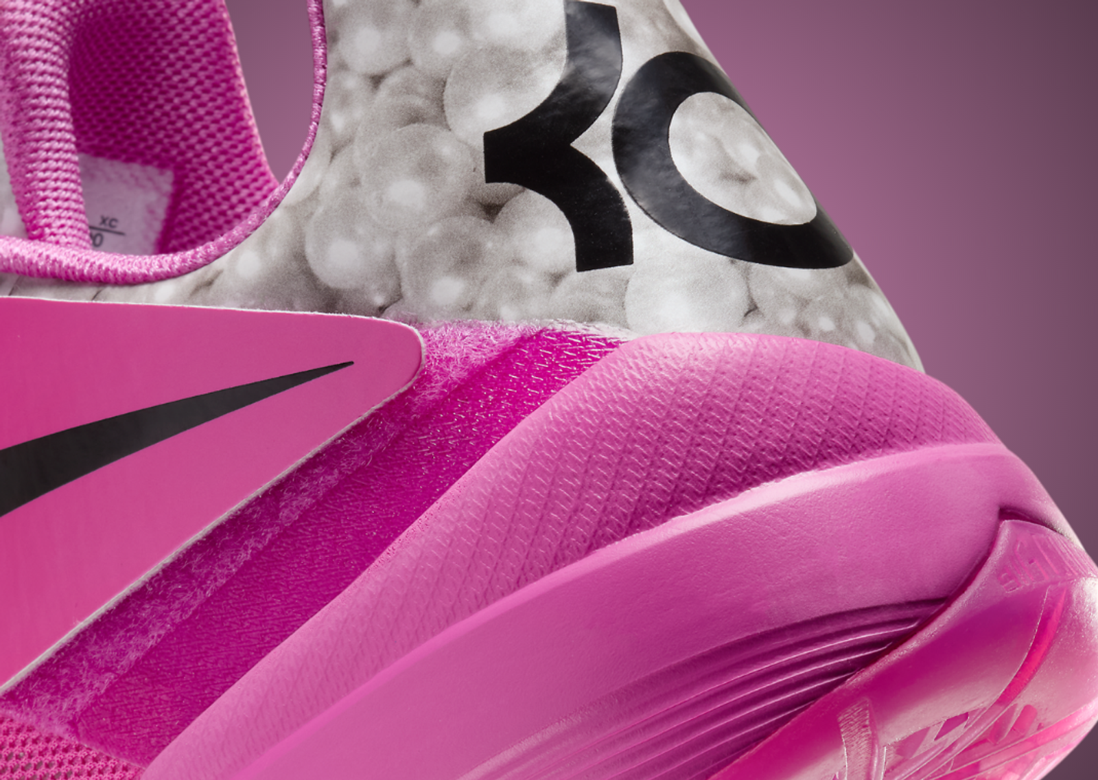 Nike KD 4 Aunt Pearl (2024) Heel Detail