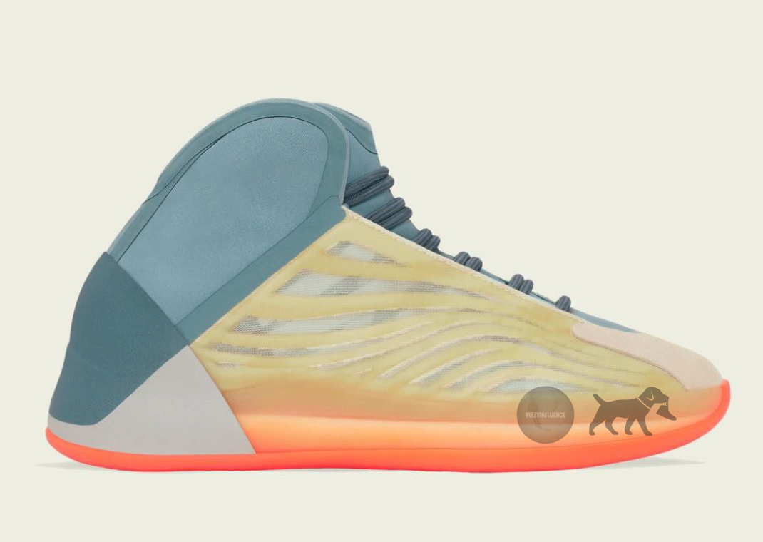 a Yeezy Basketball sneaker to hit the court in